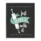 Stupell Industries Roll With It Black & Green Framed Giclee, design by Lettered and Lined